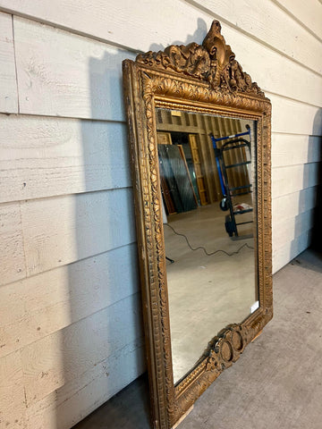 19th Century Antique French Gilt Mirror