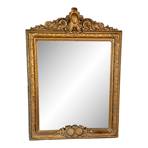 19th Century Antique French Gilt Mirror