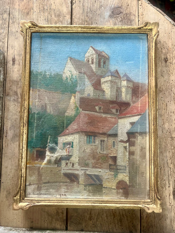 Antique French Painting