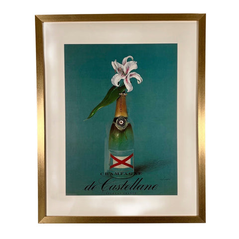 Vintage French Champagne De Castellane Advertisement