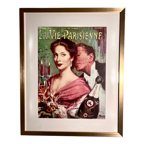 Vintage French Champagne De Castellane Advertisement “La Vie Parisienne”