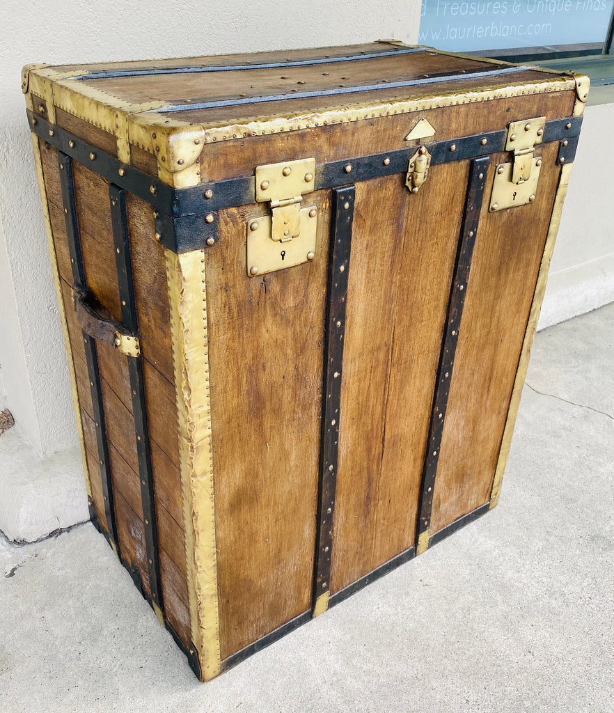 Antique Steamer Trunks of all types for sale which have been refinished