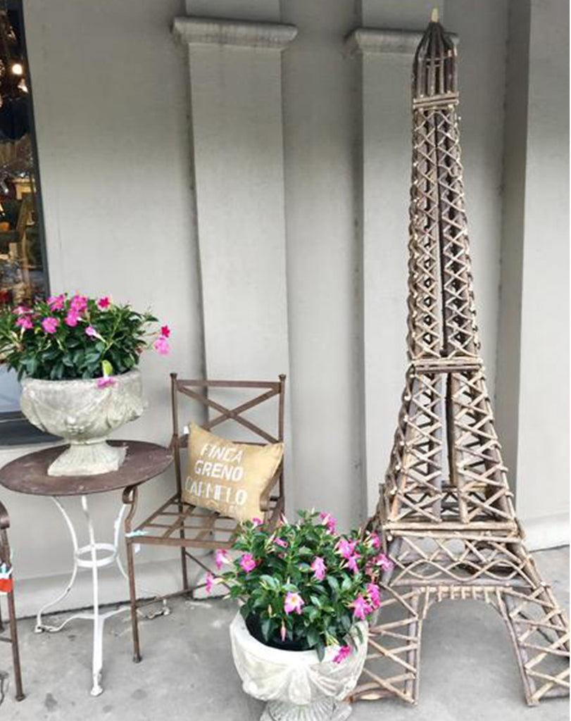 Eiffel Tower garden decor for home backyard decoration. DXF files